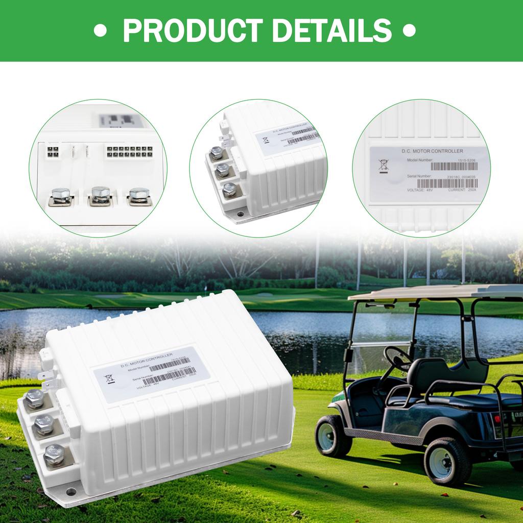 1515-5206 48V 250A Motor Speed Controller 103982301 for Curtis Club Car Precedent Carryall Tempo Onward Golf Cart 2014-UP