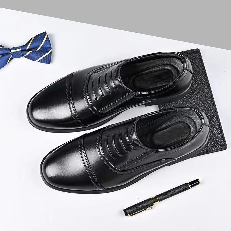 Herren Business Lederschuhe neue Freizeitschuhe Sommer vielseitige Dad-Schuhe