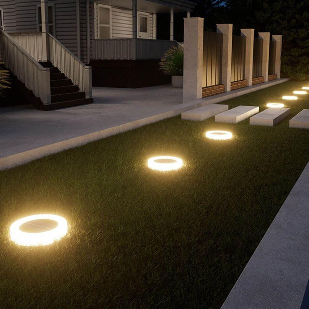 2PCS Waterproof Solar Garden Lawn  Lights Dual-purpose Wall Lamp  Decoration Lighting