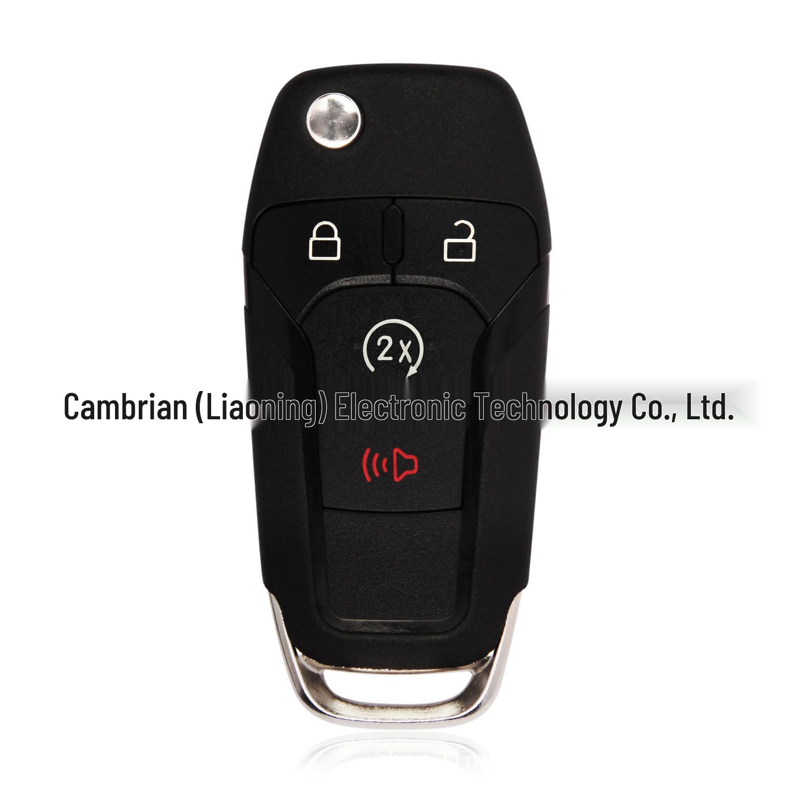 

Совместимый 4-кнопочный пульт для Ford Mustang, F-150, F-250, F-350 Ключ (N5F-A08TDA) 5.4*4.2*1.4 cm чёрный