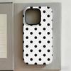 Custodia Lussuosa Y2K a Pois per iPhone 17 16e 16 15 14 13 12 11 X XS XR XSMAX 7 8 Air Pro Max Plus Lussuosa a Doppio Strato