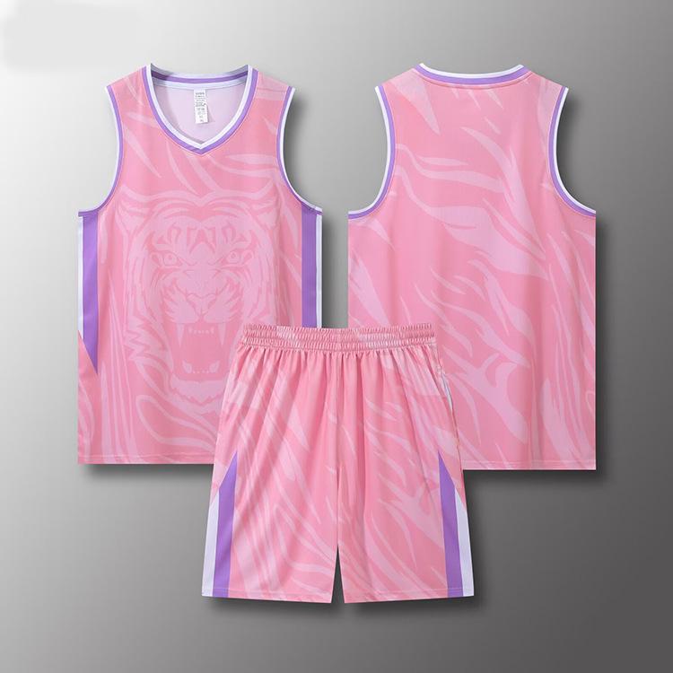 Basketball Suit Men'S Team Game Quick-Drying Sports Training Suit Adult Children'S Jersey Sports Yardage Printing