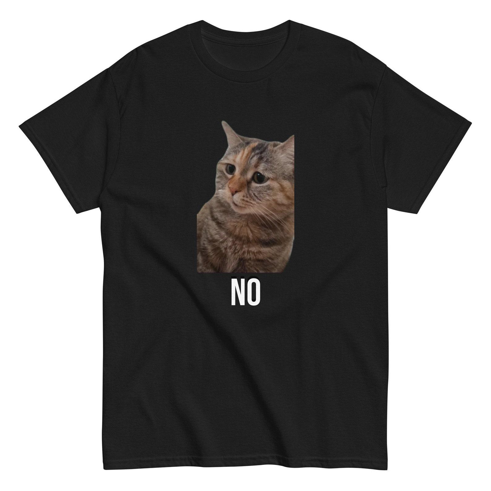 Cat Meme T-Shirt Talking Cat S