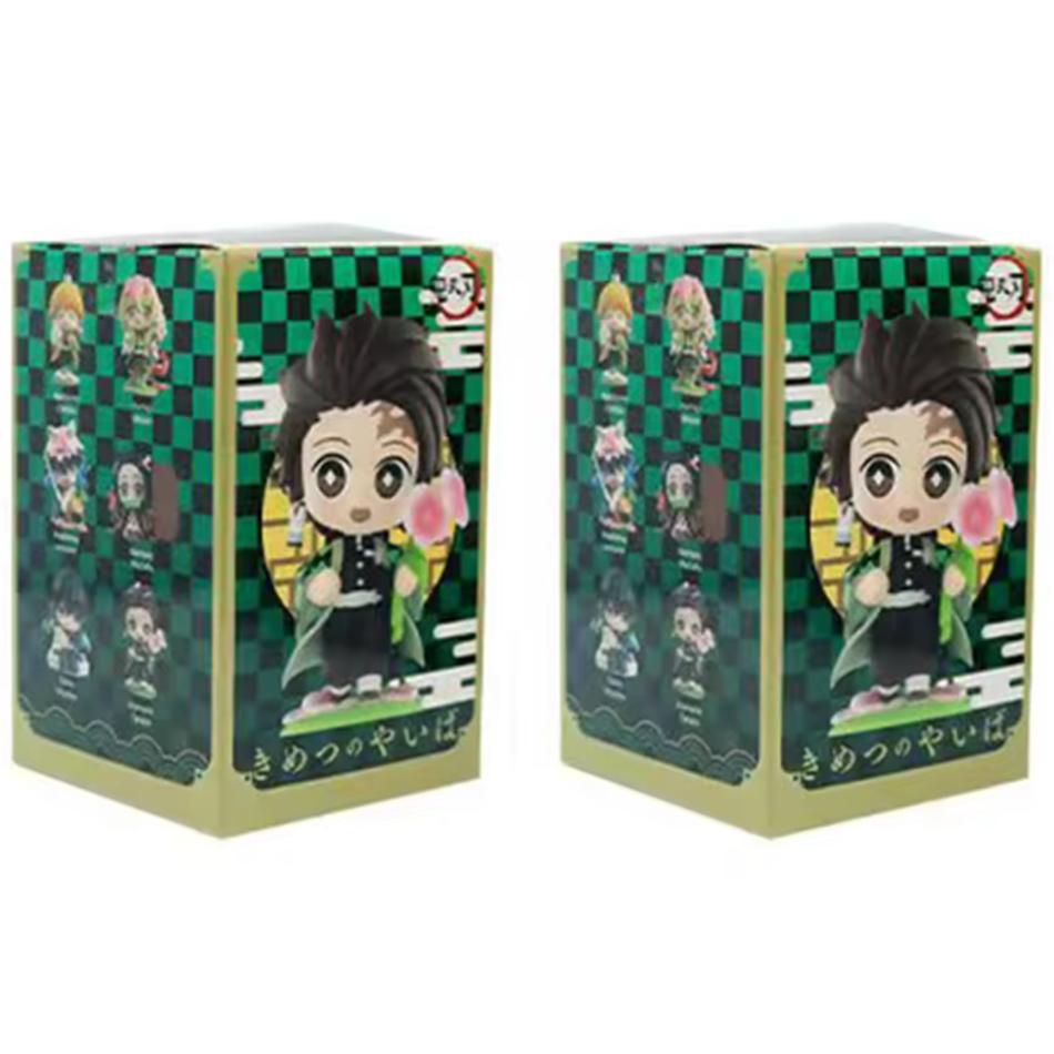 New Demon Slayer Mystery Box Anime Mystery Figures Blind Box Kamado Nezuko Tanjirou Hashibira Inosuke Surprise Box Birthday Gift