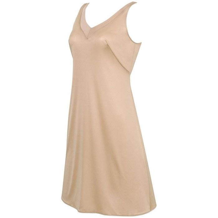 Wacoal Slip Tank Top Anti-See-Through Anti-Static Inner One-Piece Long Black Beige SDA620 KA L90