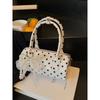 2025 New Korean Summer Handbag Small Bag Bag Women's Premium Polka Dot Niche Pillow Bag Single Shoulder Messenger Bag