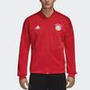 Adidas Bayern Munich Letter Logo Print Badge Embroidered Zip Jacket Men Outerwear CY6107