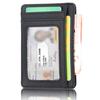 Mini Portafoglio Antimagnetico Resistente all'Usura Multi Scomparti Ampia Capacità Custodia Protettiva Minimalista Anti Rfid Portafoglio per Carte d'Identità e Credito Regalo Aziendale
