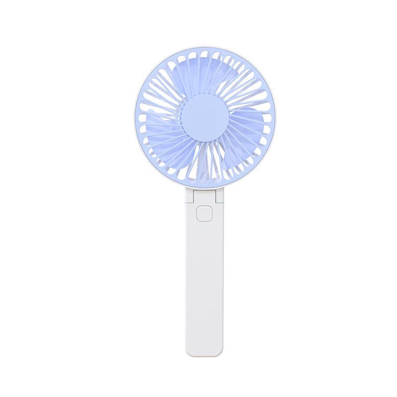 2024 Portable Mini USB Charging Handheld Folding Fan - Dormitory & Travel Gift