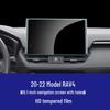 Compatible Tempered Protective Film for Toyota RAV4 Center Console Navigation Screen.