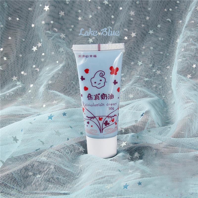 1Pcs (50Ml) Resin Diy Fake Whipped Cream Clay Simulation Cream Gel Antifreeze Mobile Shell Beauty Diy Craft Soft Clay Decoration