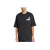 SS25 Sports Lifestyle Series Logo Print Simple Casual Fashion Comfortable Crew Neck Short Sleeve T-Shirt Unisex T-Shirts Black JZ3263