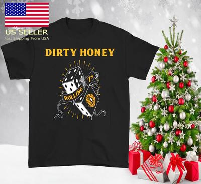 NEW Dirty Honey Rock Band T-shirt Black Unisex All Sizes S To 5Xl