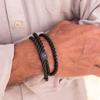 PIG & HEN Catena Venetian Bracelet - Army X Black