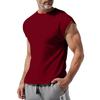 T-shirt Senza Maniche Uomo Vestibilità Muscolare Casual Larga Leggero Canottiera Palestra Allenamento Estate Gilet Fitness
