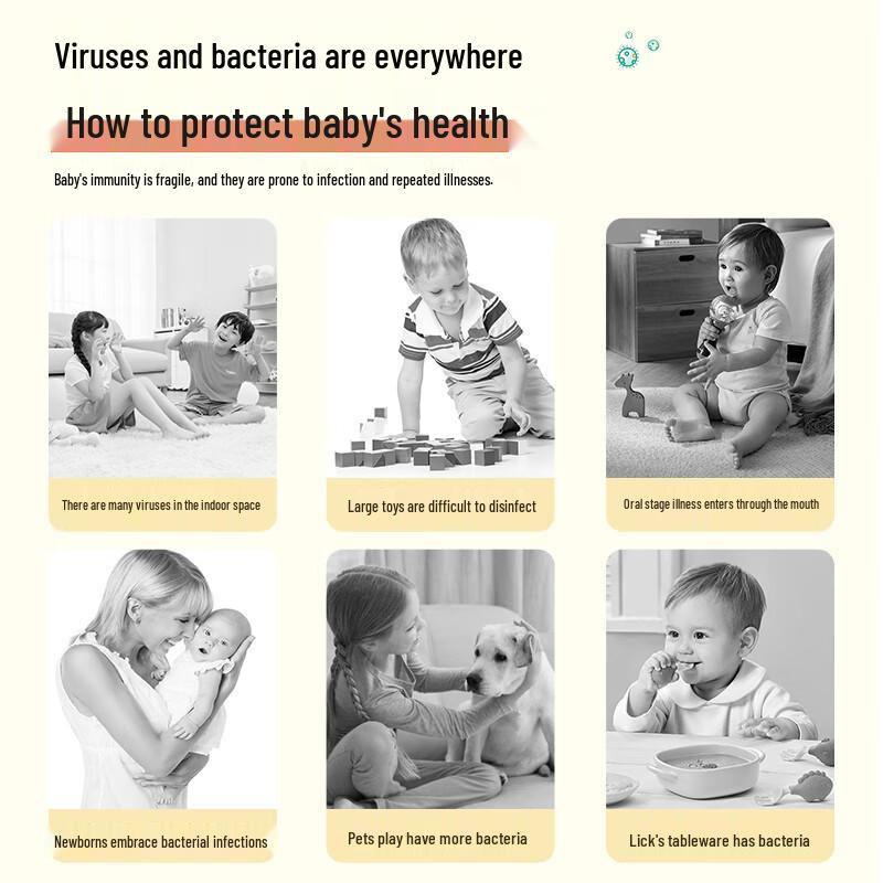 Solenal No-Rinse Disinfectant Spray for Baby & Home