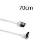 Sata Iii Data Cable Converter Sata 3 Cable For Ssd Hdd Hard Disk Drive High Speed Signal Transmission Cord