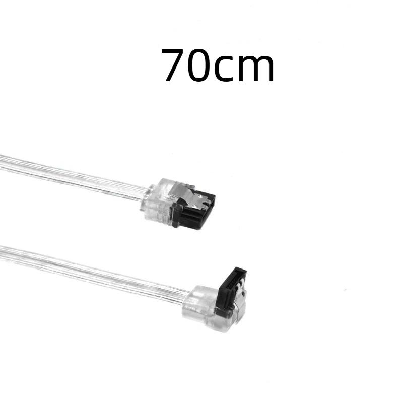 Sata Iii Data Cable Converter Sata 3 Cable For Ssd Hdd Hard Disk Drive High Speed Signal Transmission Cord