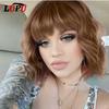 Short Curly Hair Party Wig Halloween Wig Student Wig Cosplay Wig Synthetic Wig