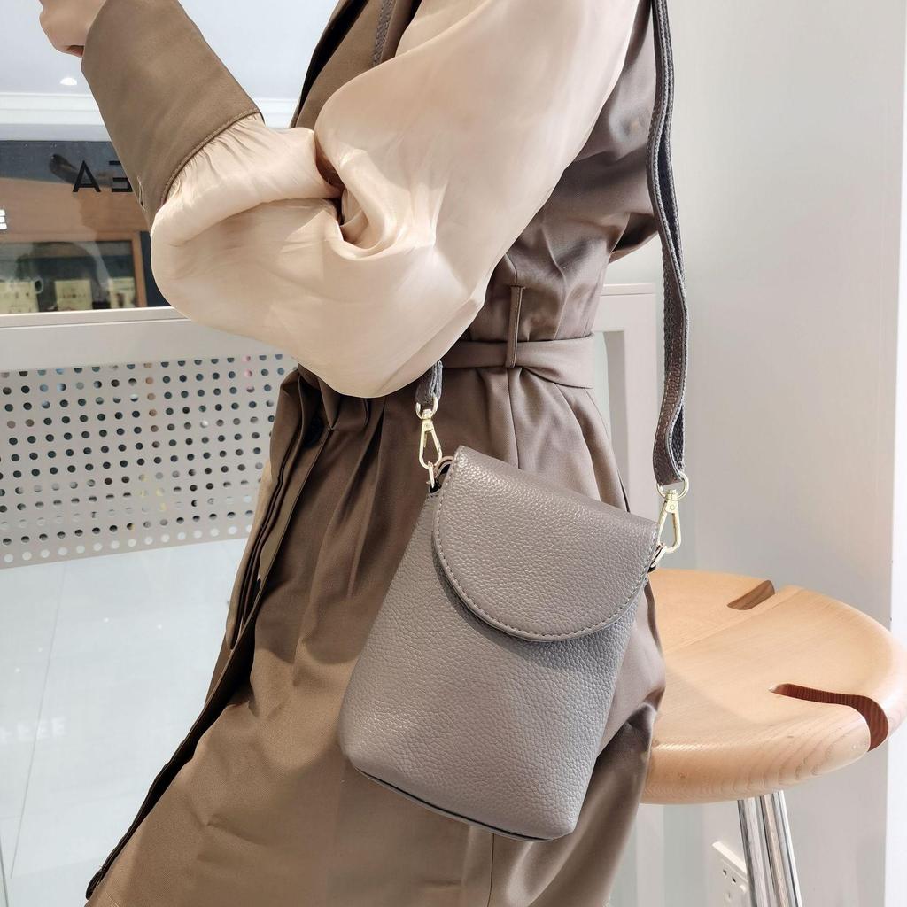 Genuine Cowhide Women's Versatile Clutch & Shoulder Bag - 2025 New Trendy Style, Lightweight