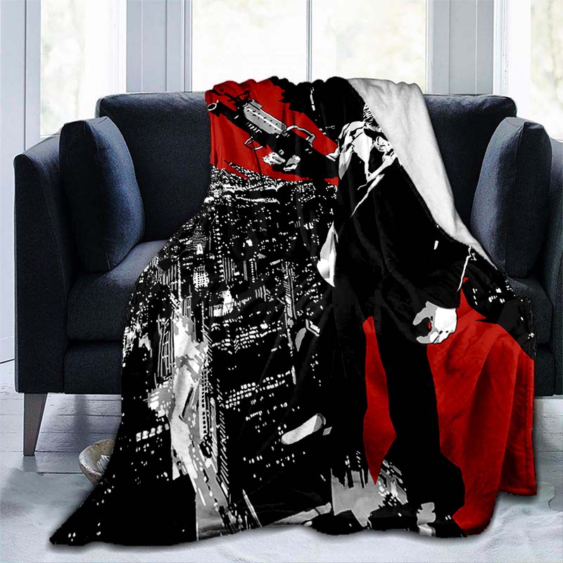 

SCARFACE MOVIE для пеших прогулок, пикника, толстое одеяло, модное покрывало, флисовое одеяло