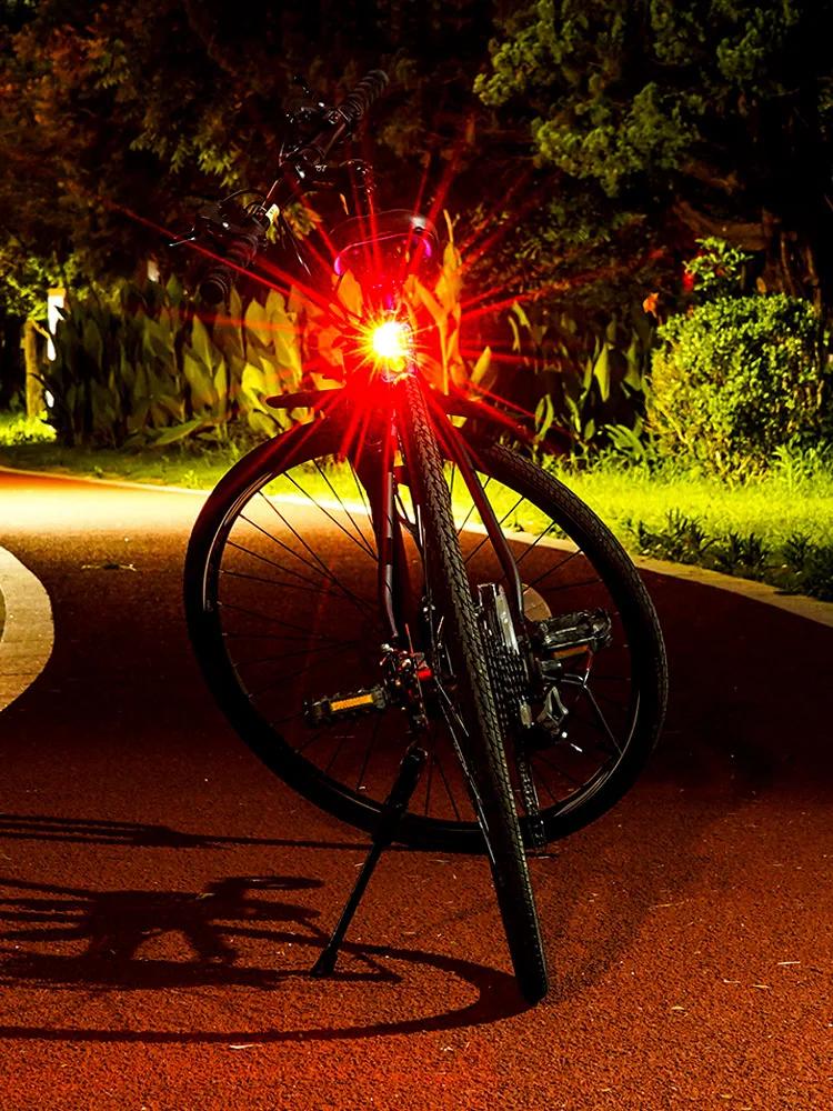 Multi-Function Bike Rear Light 111 Lumens MTB Cycling LED Waterproof Bicycle Light Tail Light for Bicycle Accessories