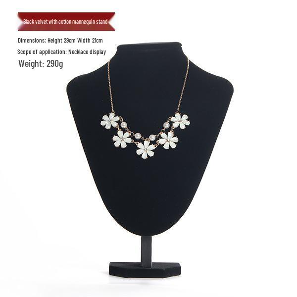 Pendant Necklace Display Stand Mannequin Jewelry Holder