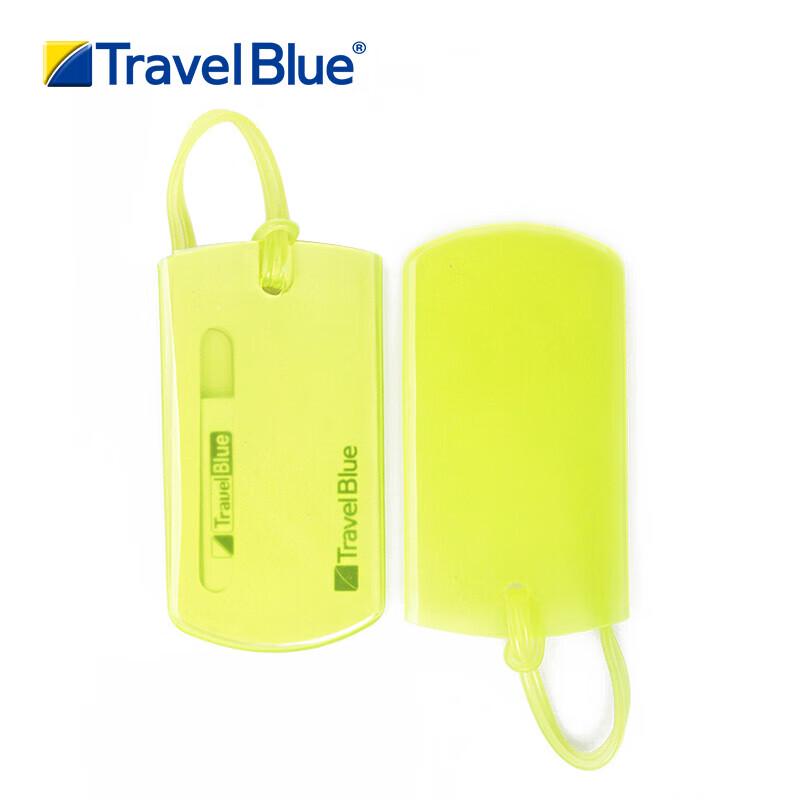 TRAVEL BLUE Квадратный Мягкий Резиновый Бирка для Багажа
