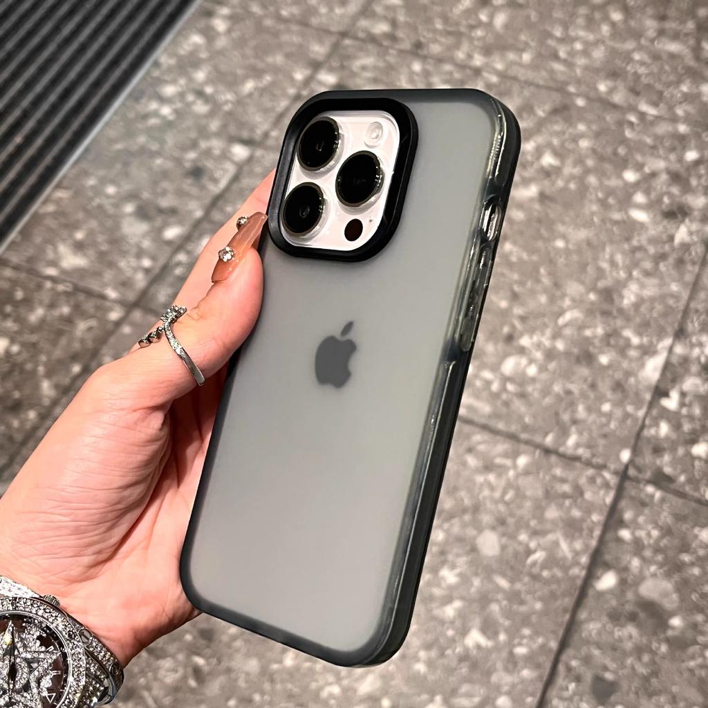 Kompatibel mit Apple iPhone 16 Pro, iPhone XR Transparente Schutzhülle, iPhone 14 Plus Handyhülle, iPhone 17 Pro Mattierte Hülle mit 12 Großen Löchern
