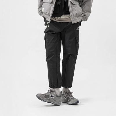 Knitted Sweatpants Men's Black AMP21364-BK