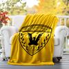 Qadsia Sporting Club Flannel Blanket Soft All-Season Throw, Design for Camping, Car Travel, Hiking Sofa, Bed, Office Perfect Gift for Parties