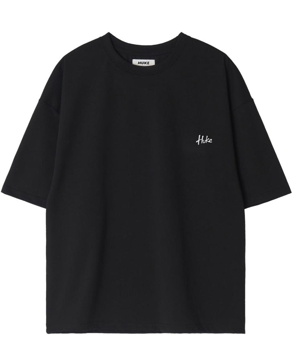 Hook Signature Small Logo Short Sleeve T-Shirt (Black) Free