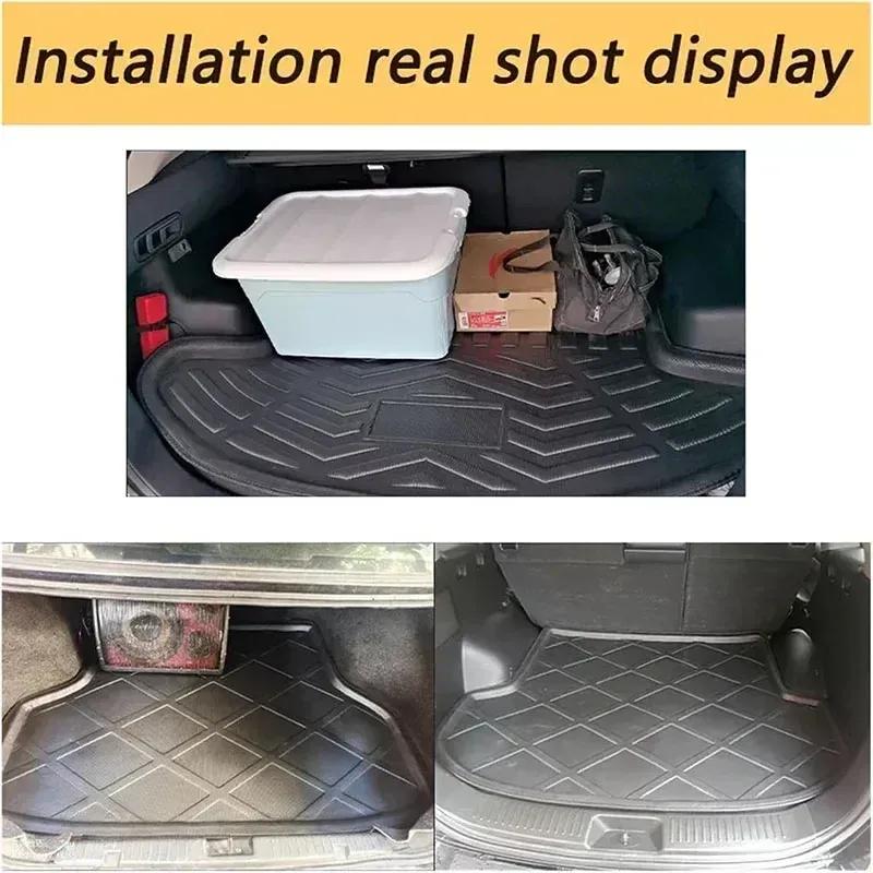 Car Rear Trunk Mat For FIAT 500X 500 X 2014-2021 Waterproof Boot Luggage Tray Floor Liner Pad Cargo Cover Auto Accessories