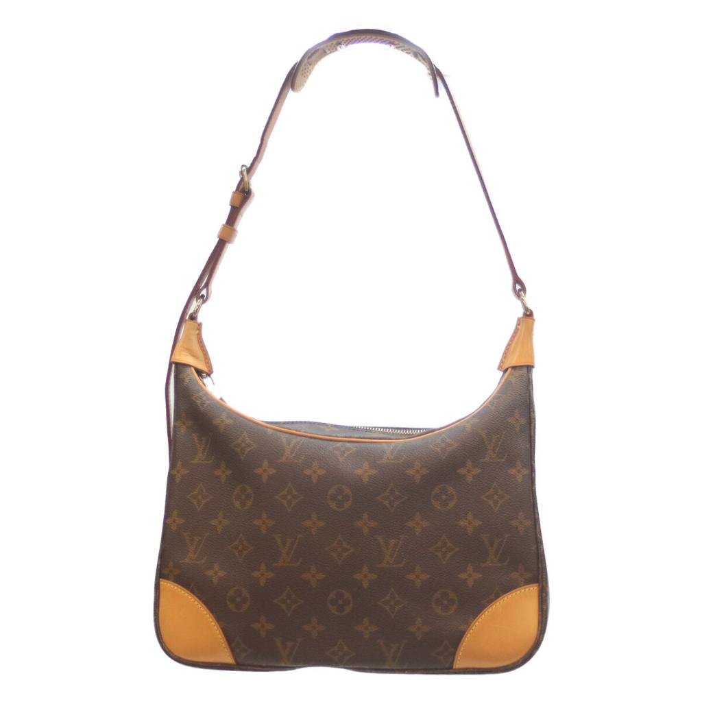 Louis Vuitton 2002 M51265 Monogram Boulogne 30 Shoulder Bag BrownUsed