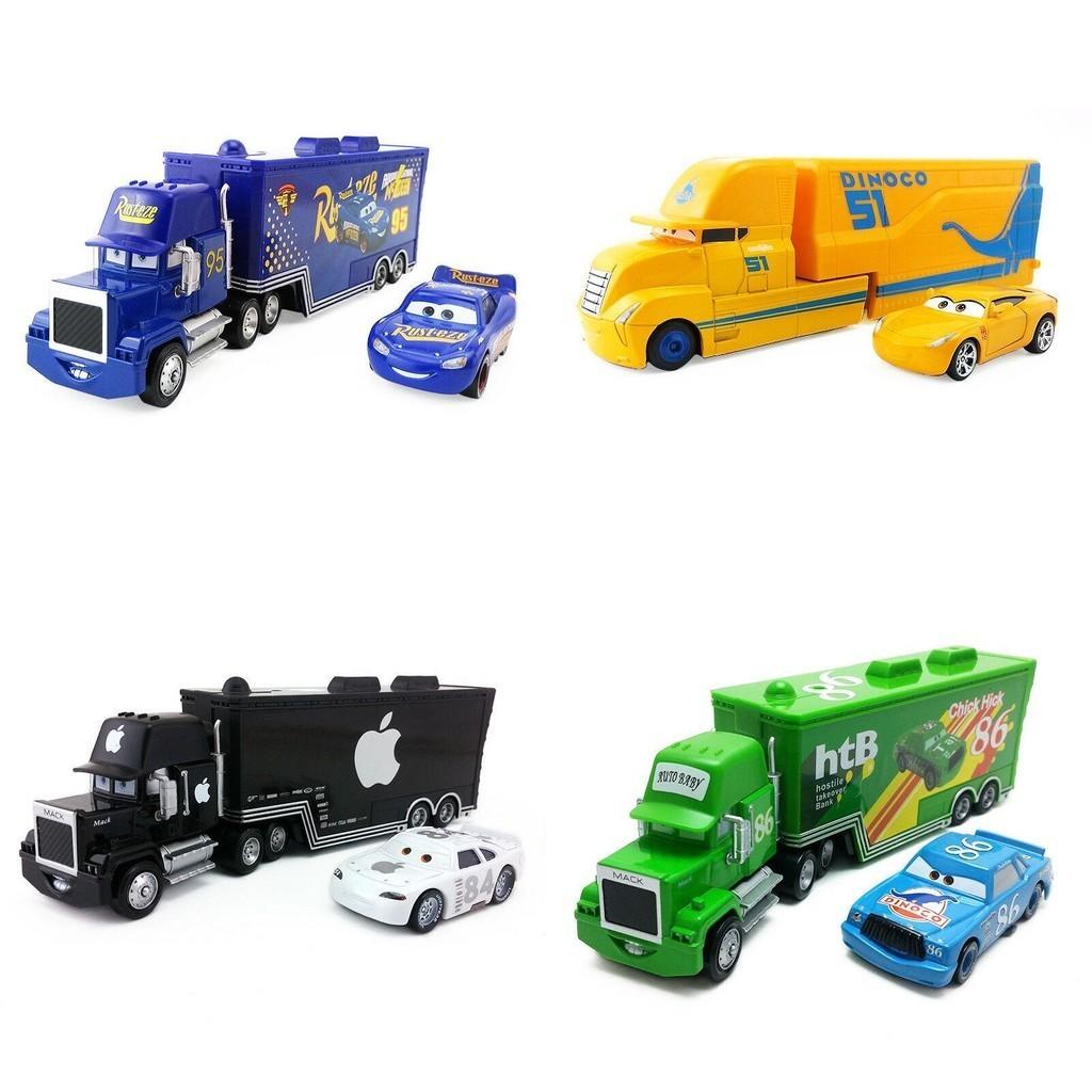 Pixar Cars Sechseckiges Schloss Zelt Kinder Spielzeug Set Mit Mack Lightning Mcqueen King Jackson Storm Rennwagen