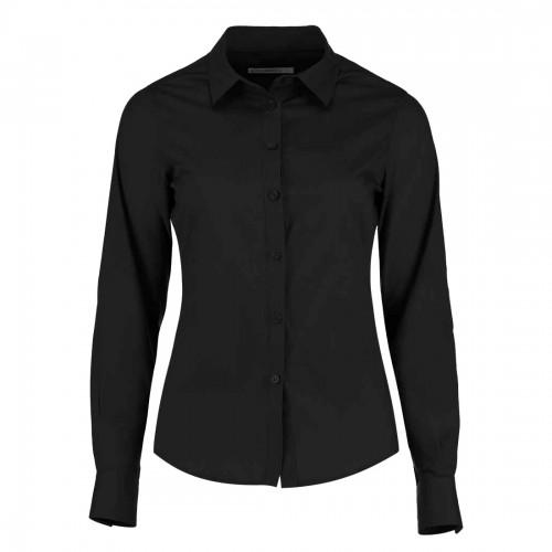 

Kustom Kit Womens/Ladies Poplin Tailored Long-Sleeved Shirt 14 UK