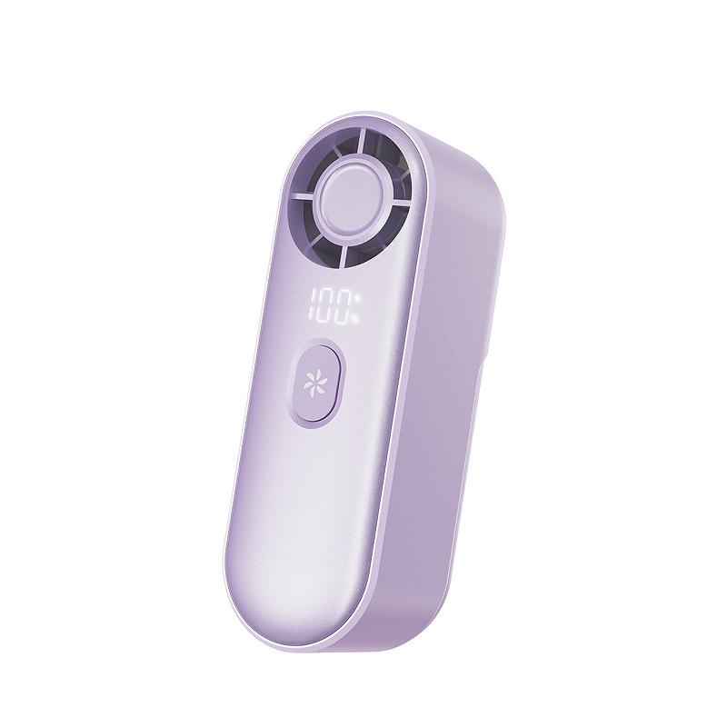Compact USB Rechargeable 100-Speed Mini Fan for Home and Outdoor Use 37*41*109mm, 2000mAh