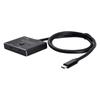 CABLECC Bidirectional Switch MST 1 To 2 Hub Support Video Data PD 8K 30Hz 100W 10Gbps USB-C Type-C @