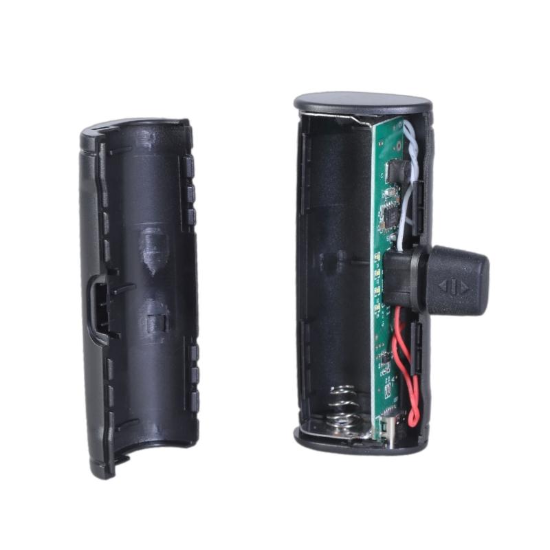 Gör-det-själv Typ C 18650 PowerBank Yttre Hölje Förenklar Monteringsprocessen med Enkel Batteriplats Typ C/8-stifts Utgång