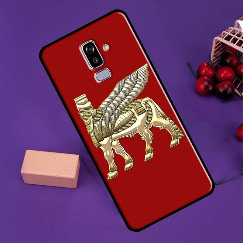 Assyrian Lamassu Winged Bull For Samsung Galaxy M35 M55 M15 M56 M36 M16 M31 M11 M13 M53 M12 M32 M52 M14 M34 M54 M06 Case