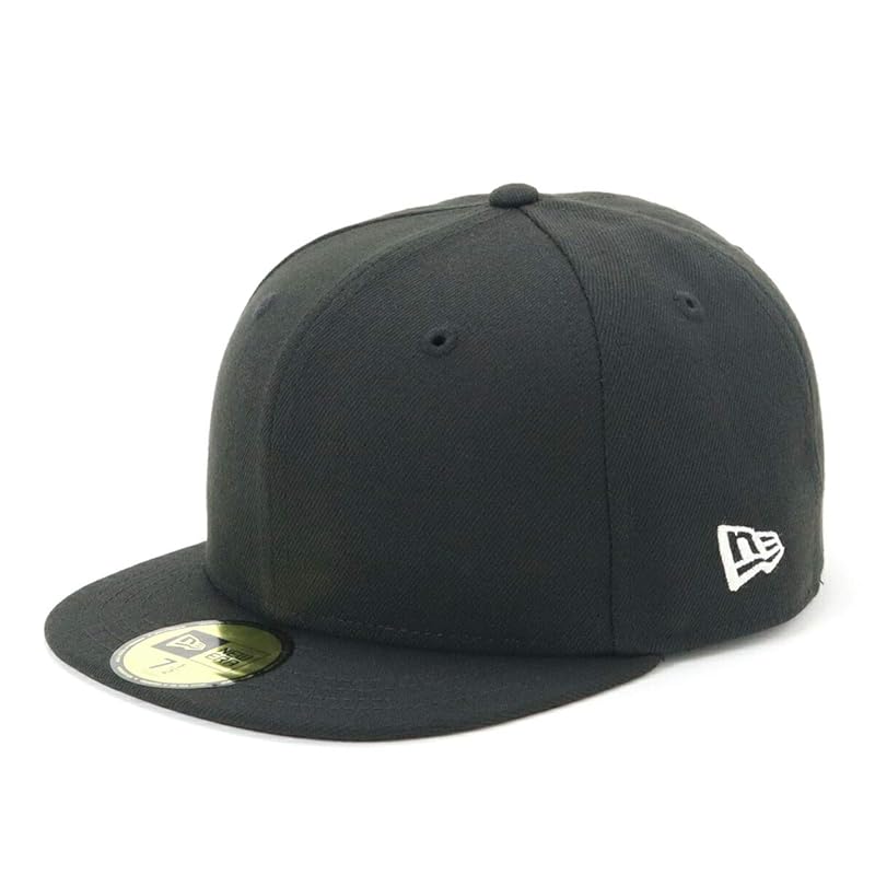 

[New Era] cap basic Plain color black 7 1/2 506 BASIC BLK/WHT 25J