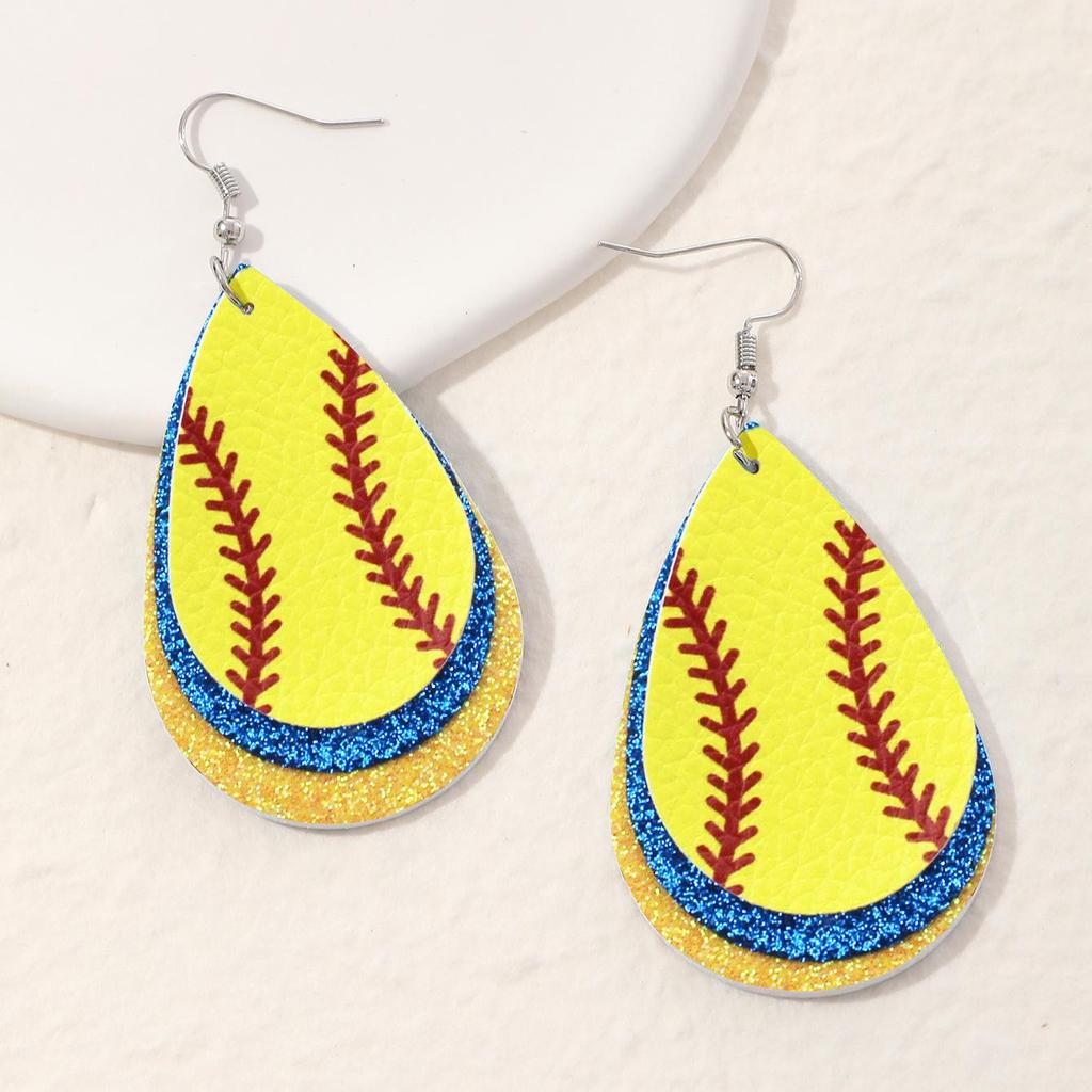 Stylish PU Leather Earrings: Creative Designs & Shapes