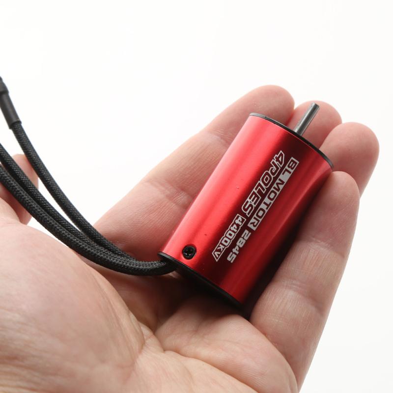 S2845 2845 3.175mm Waterproof Brushless Motor 2800kv/3700kv/4400kv/5900kv For Traxxas Trx4 Hsp 1/12