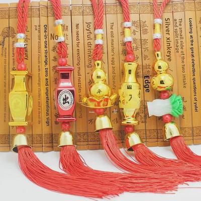 Gourd Car Pendant: Safe Entry & Exit Car Decoration for Interiors