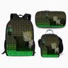 Sally Face Backpack Set With 17inch Large Capacity Student Computer Bag For Daily Use
