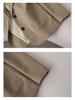 Women's High-End Wool Blend Suit Jacket - Autumn/Winter 2025 Slimming Professional Style