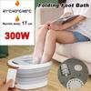 300W 7,5 liter Voetspa-massageapparaat met vibratiemassageroller & pedicuursteen Voor shiatsu acupressuur 22,7x38xcm