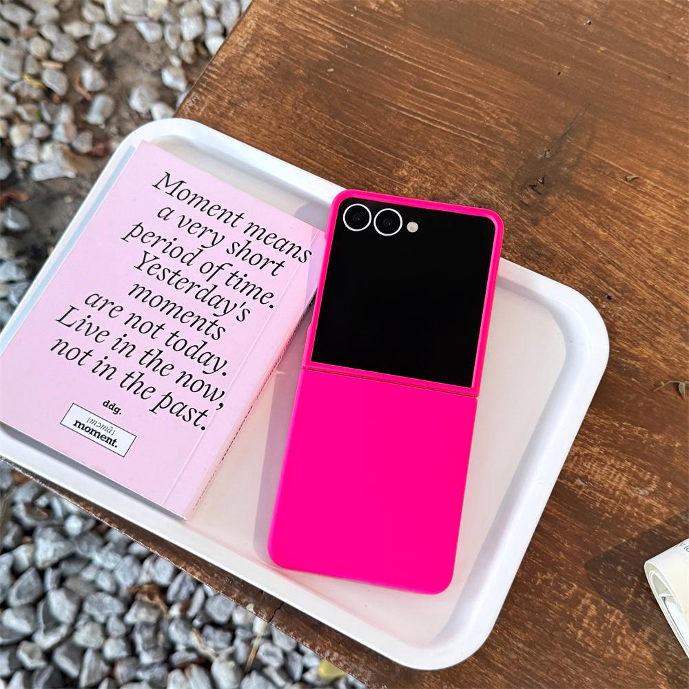 Custodia Originale in Silicone Liquido Morbido Per Samsung Galaxy Z Flip 7 6 5 Colori Caramella Opaca Antiurto Copertura Ultra Sottile Flip7