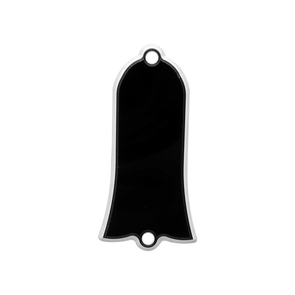 Electric Bass Guitar 2-Hole Headstock Truss Rod Cover Plate, Iron Core Guard.
