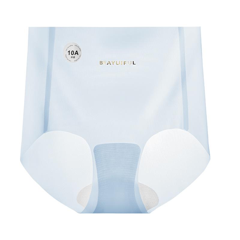 High Waist Panties Seamless Ultra Thin Invisible Panty Breathable Summer Panty Everyday Ladies Lingerie Sexy Underwear